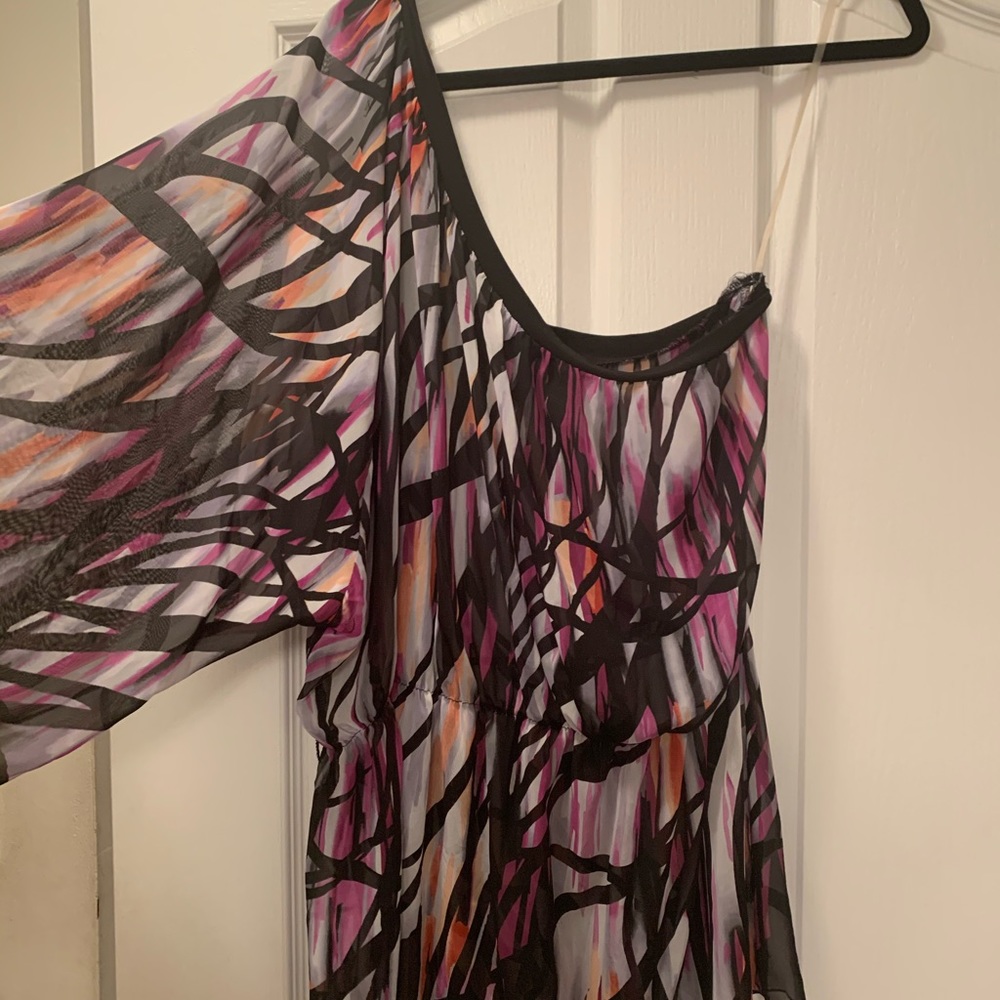 Bisou Bisou one shoulder blouse